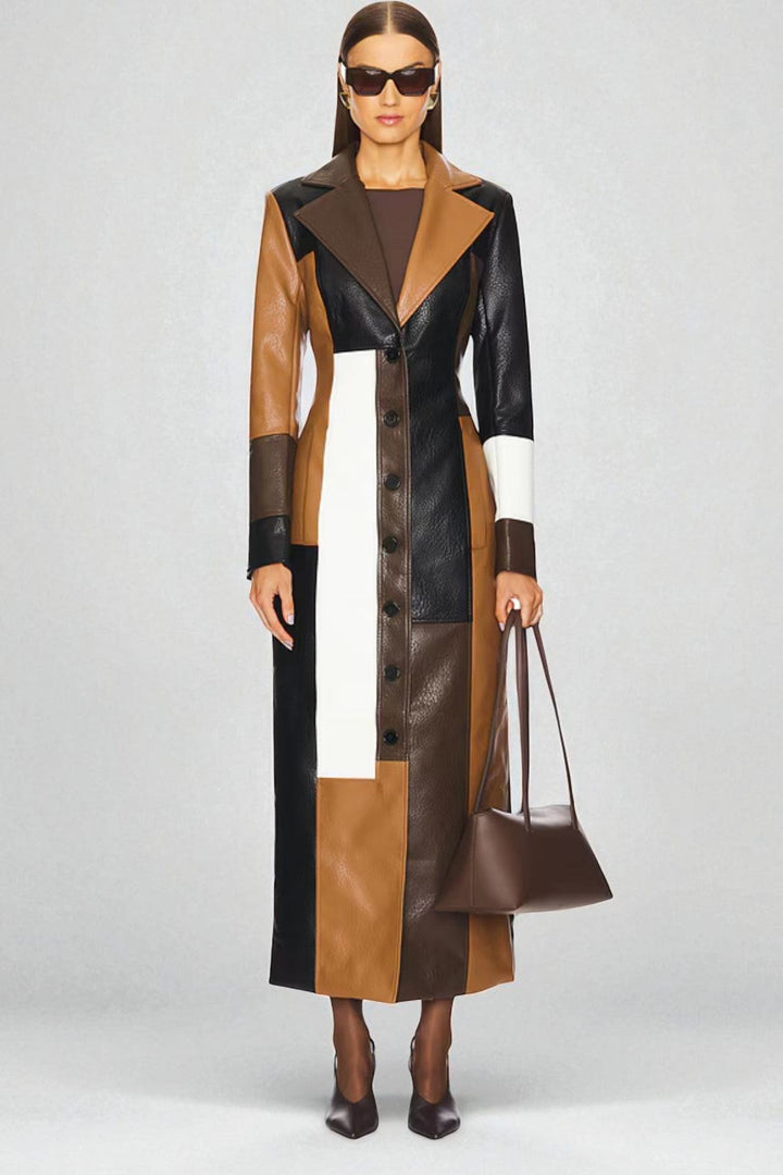 Luxora | Rosaline Mosaic Trench Coat